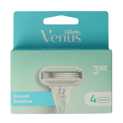 Gillette Venus smooth sensitive blades 4.00 Stuks