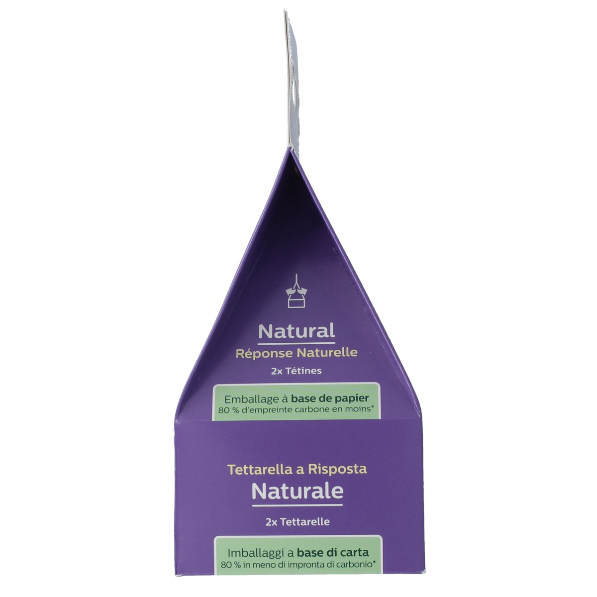 Avent Natural flesspeen 6M+ 2.00 Stuks