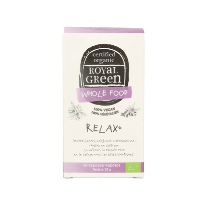 Royal Green Relax bio 60.00 Vegetarische capsules