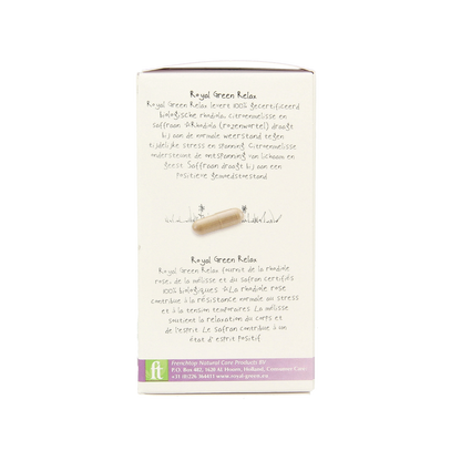 Royal Green Relax bio 60.00 Vegetarische capsules