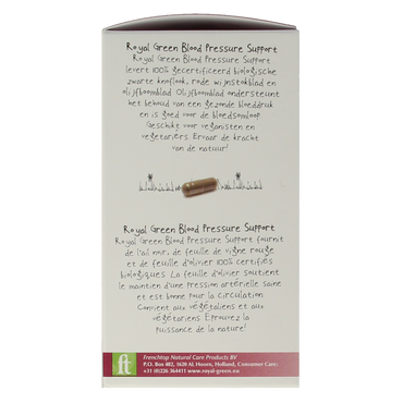 Royal Green Blood pressure support bio 60.00 Vegetarische capsules
