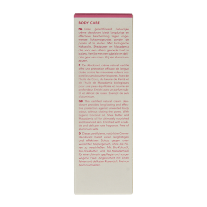 Earth Line Long lasting deodorant rose 50.00 Milliliter