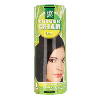 Henna Plus Colour cream black 1 60.00 Milliliter