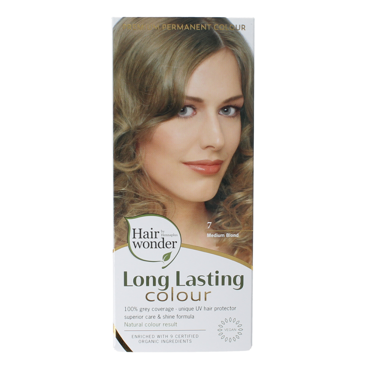 Henna Plus Long lasting colour 7 medium blond 100.00 Milliliter