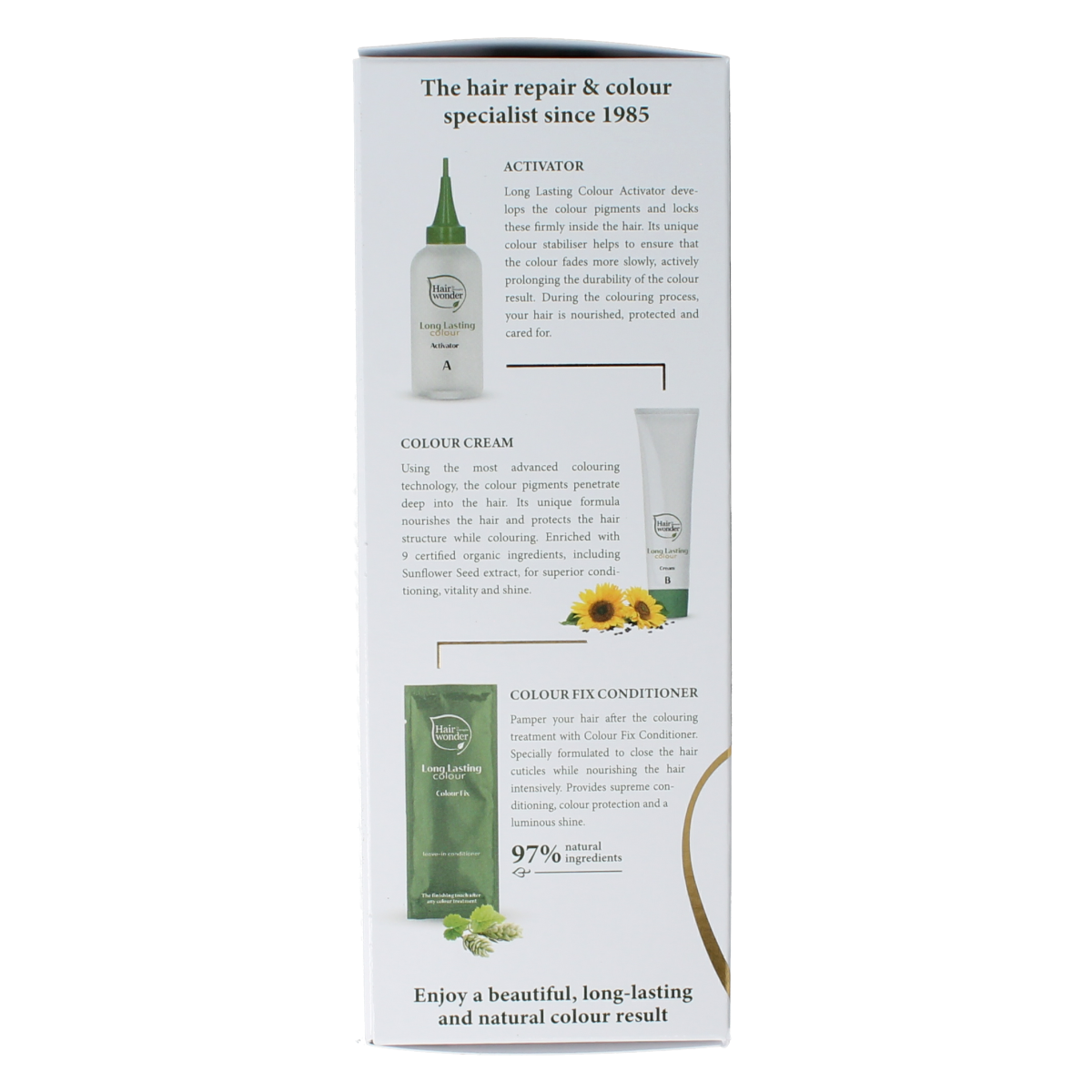 Henna Plus Long lasting colour 7 medium blond 100.00 Milliliter