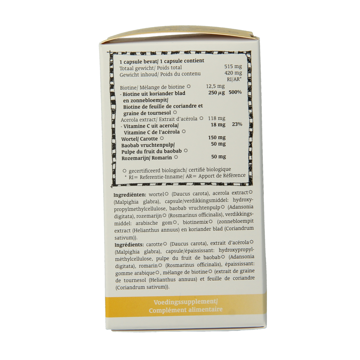 Royal Green Biotine complex bio 60.00 Vegetarische capsules