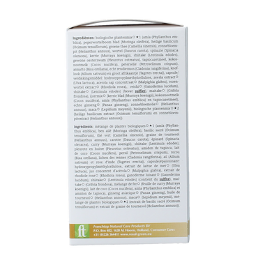 Royal Green Stress & energy multi bio 60.00 Vegetarische capsules
