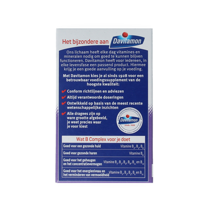Davitamon Vitamine B complex forte 100.00 Dragees