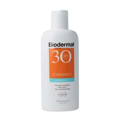 Biodermal Zonnemelk hydraplus SPF30 200.00 Milliliter