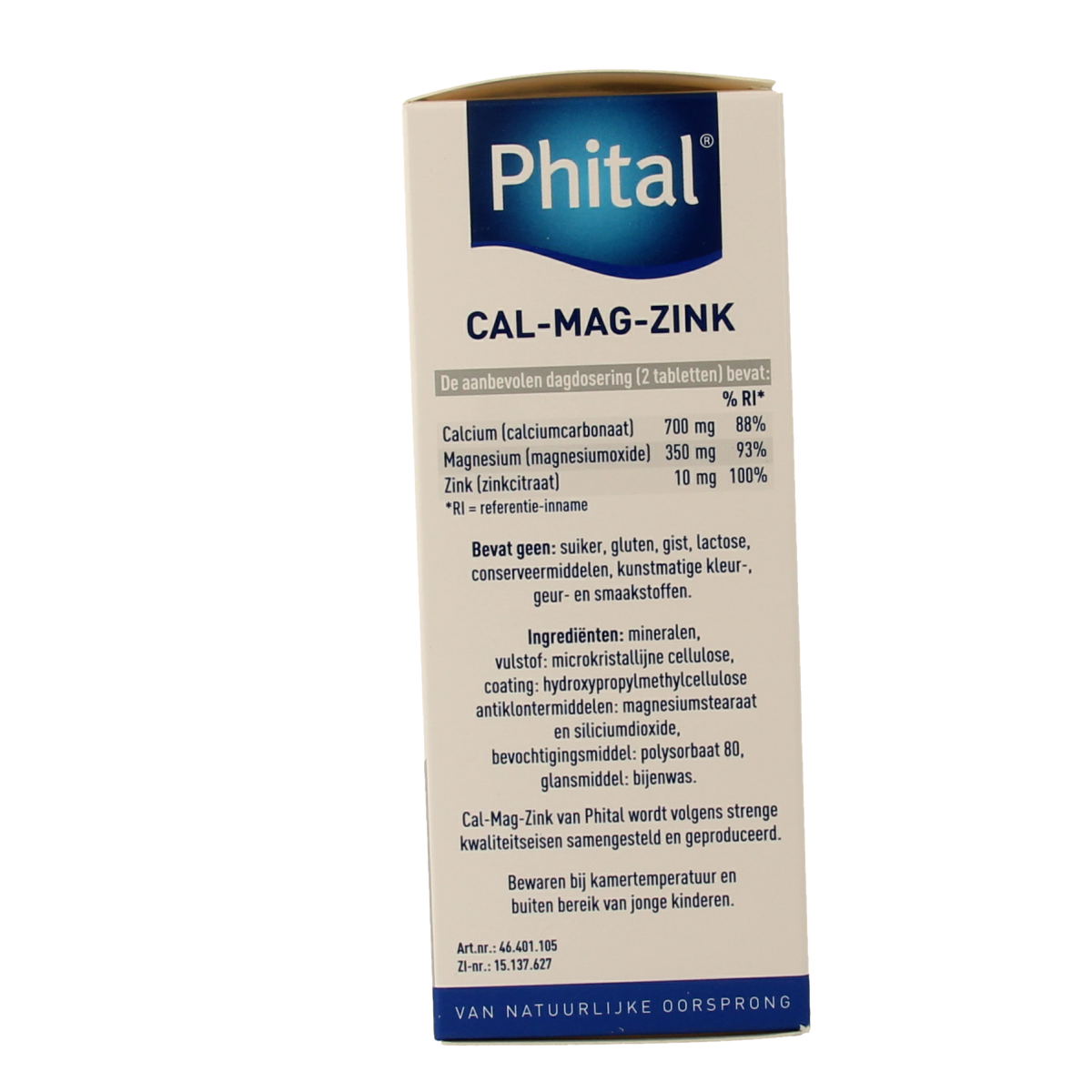 Phital Cal mag zink 60.00 Tabletten