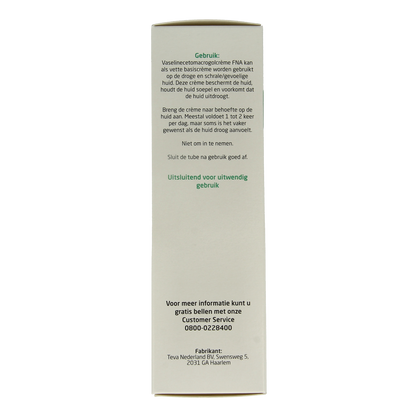 Teva Vaselinecetomacrogolcreme FNA 100.00 Gram