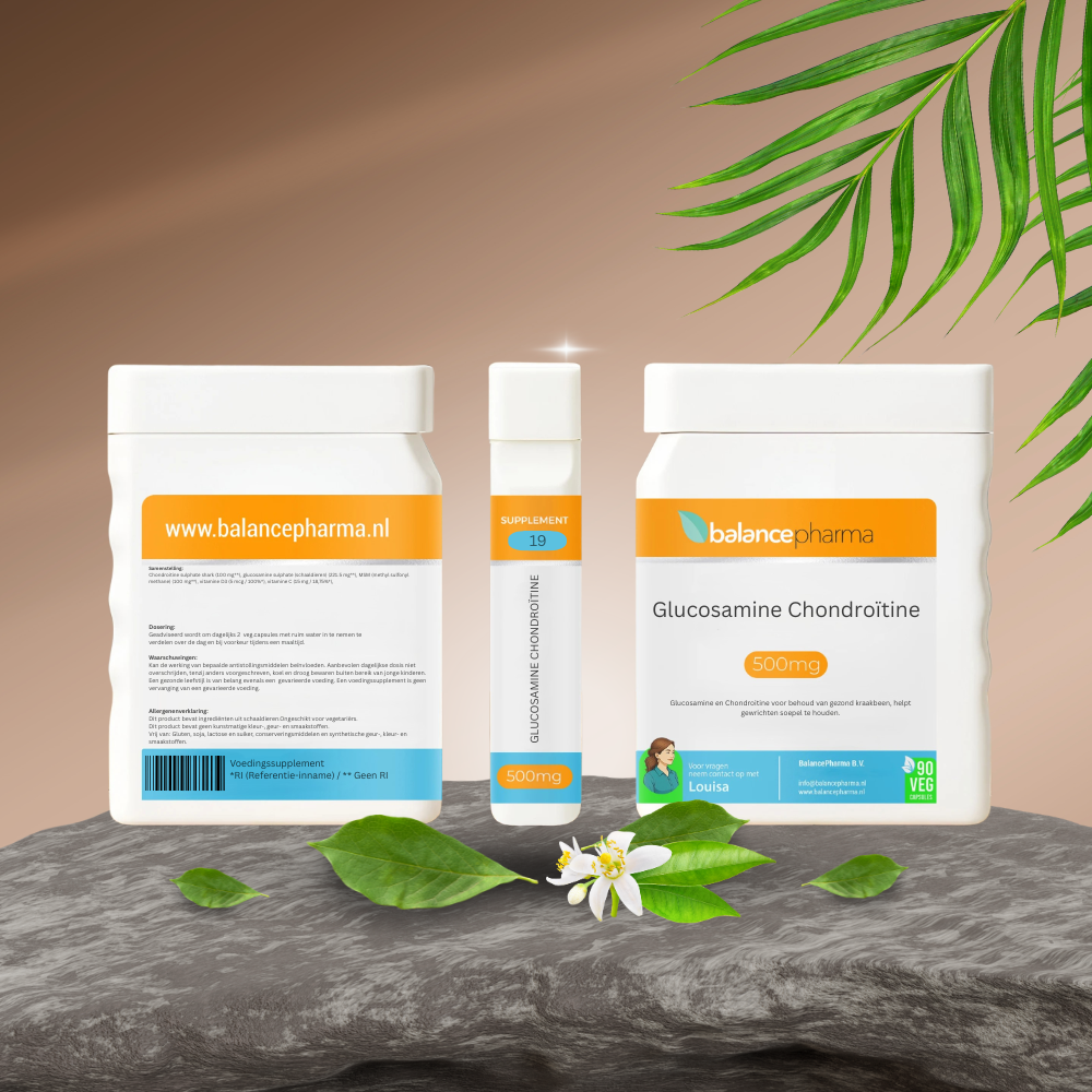 Balancepharma Suppplements 19 Glucosamine chondroitine 90.00 Vegetarische capsules