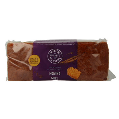 Your Organic Nature Ontbijtkoek honing - rogge bio 400.00 Gram