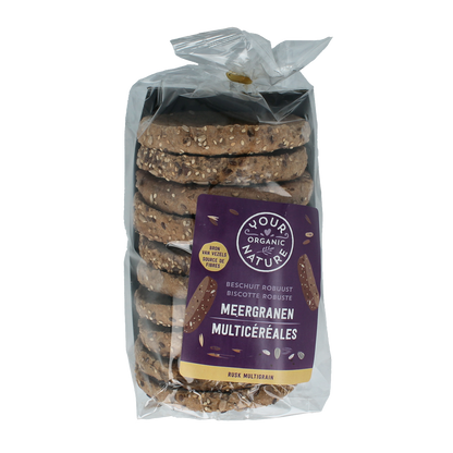 Your Organic Nature Beschuit meergranen bio 10.00 Stuks
