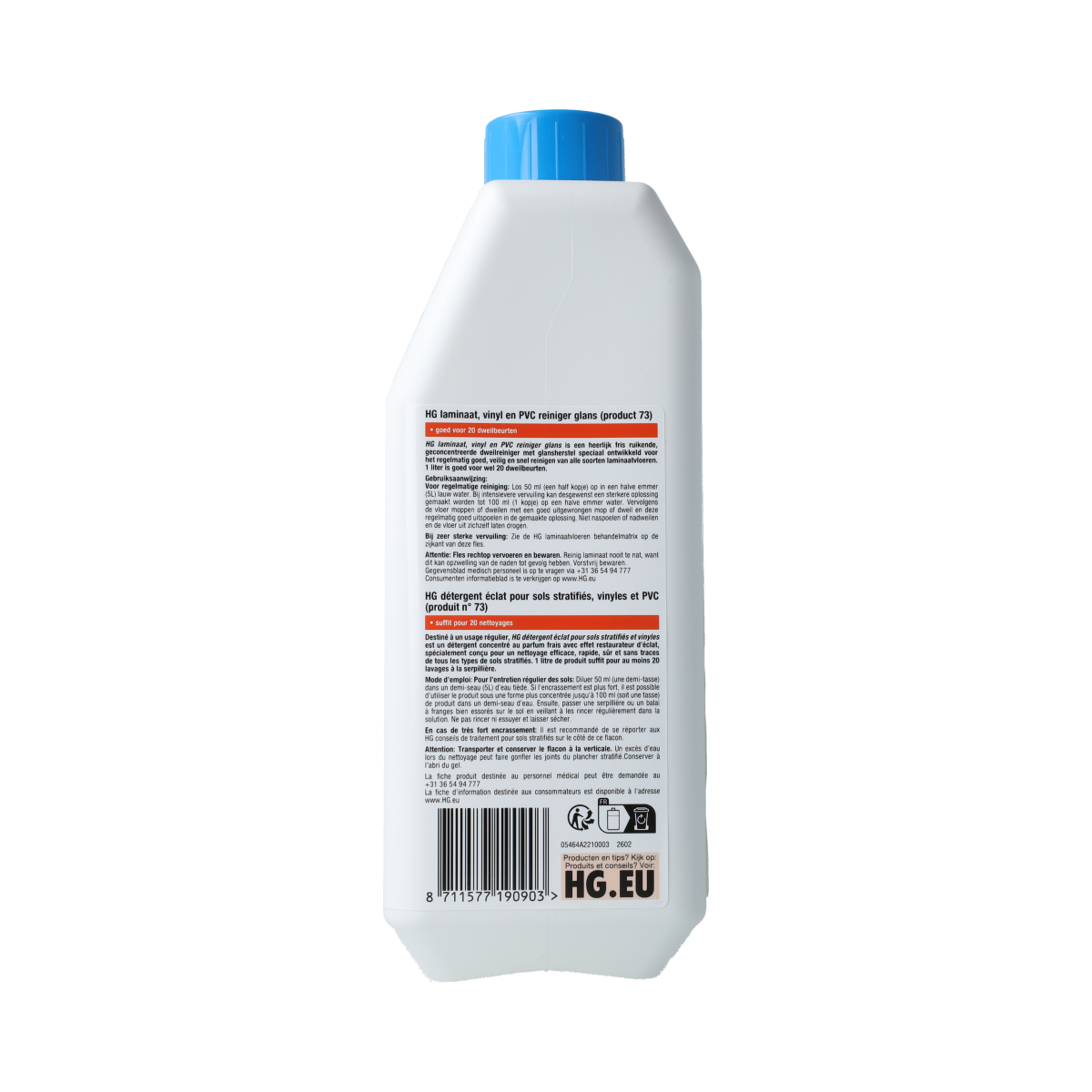HG Laminaatreiniger glans 1.00 Liter
