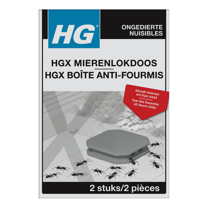 HG X mierenlokdoos 2.00 Stuks
