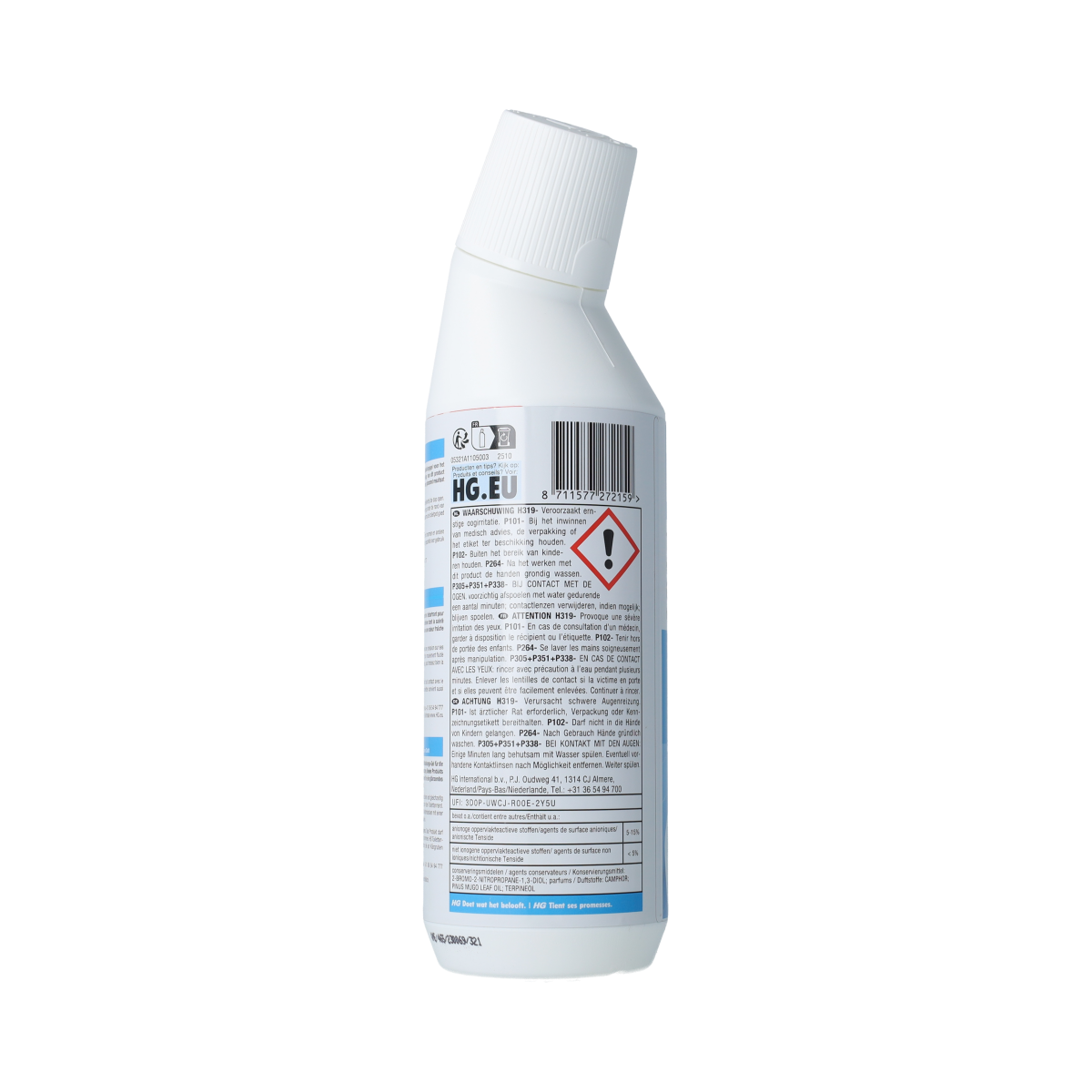 HG Toiletgel hygienisch 500.00 Milliliter