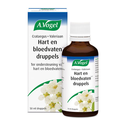 A Vogel Crataegus + valeriaan druppels 50.00 Milliliter