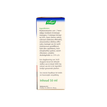 A Vogel Crataegus + valeriaan druppels 50.00 Milliliter