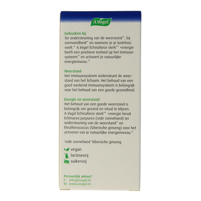 A Vogel Echinaforce tablet sterk & energie 30.00 Tabletten