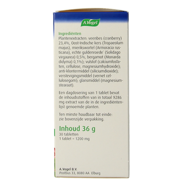 A Vogel Cranberry monarda 30.00 Tabletten
