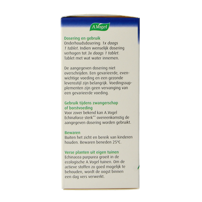 A Vogel Echinaforce tabletten sterk 60.00 Tabletten