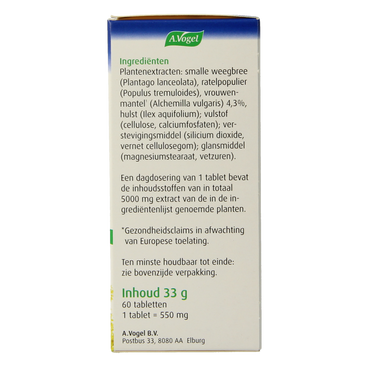 A Vogel Alchemilla gewrichten tabletten 60.00 Tabletten