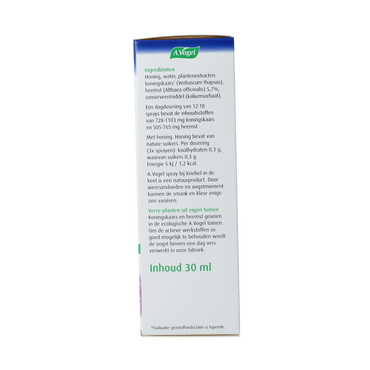A Vogel Spray kriebel in de keel 30.00 Milliliter