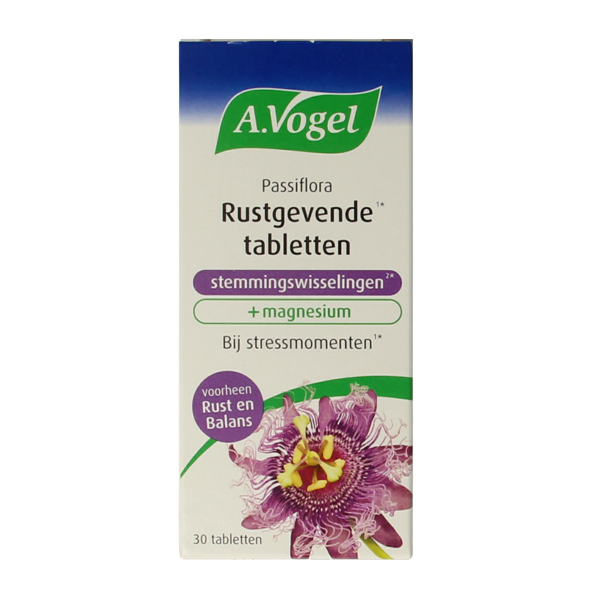 A Vogel Passiflora rustgevende tabl. stemmingswisselingen 30.00 Tabletten