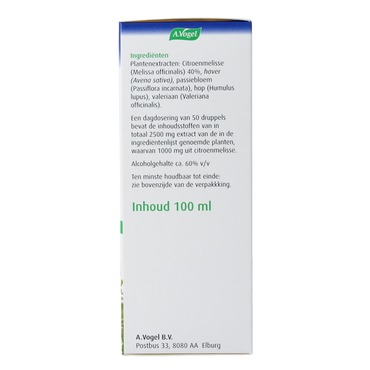A Vogel Dormeasan citroenmelisse nachtrust druppels 100.00 Milliliter