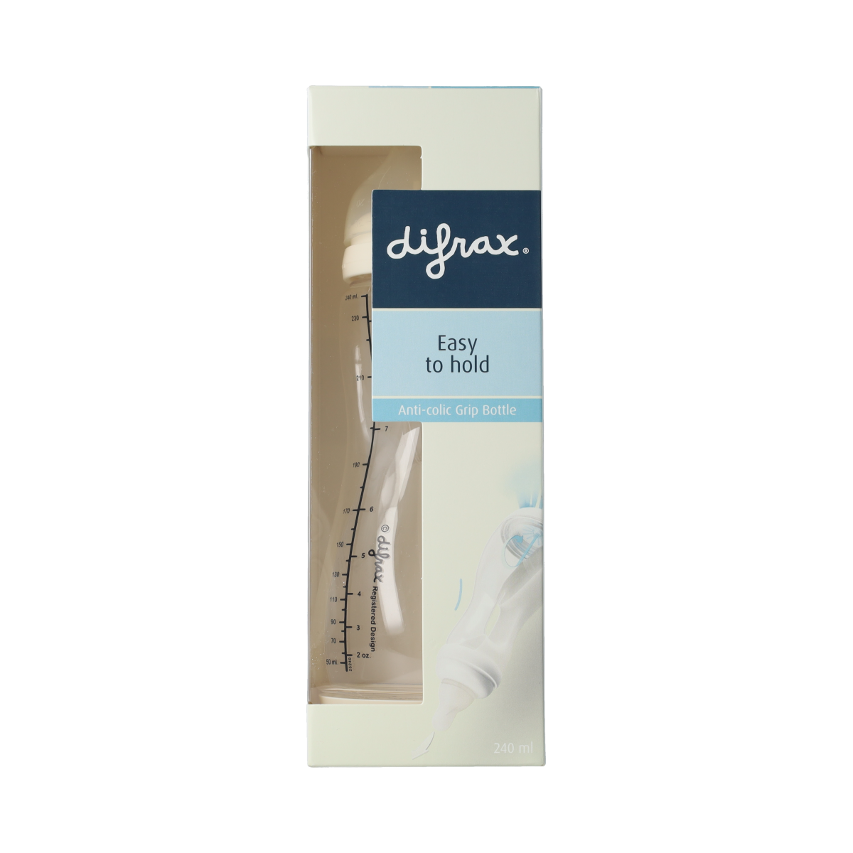 Difrax Handgreep fles groot assorti 1.00 Stuks