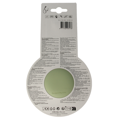 Difrax Lovi fopspeen houder pistachio 1.00 Stuks