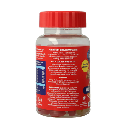 Dagravit Kids extra 3-5 jaar 60.00 Gummies
