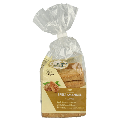Billy's Farm Speltstaafjes amandel bio 175.00 Gram