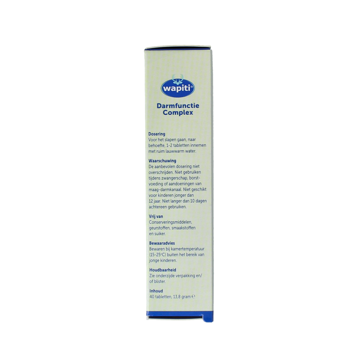 Wapiti Darmfunctie complex 40.00 Tabletten