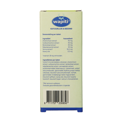 Wapiti Darmfunctie complex 20.00 Tabletten