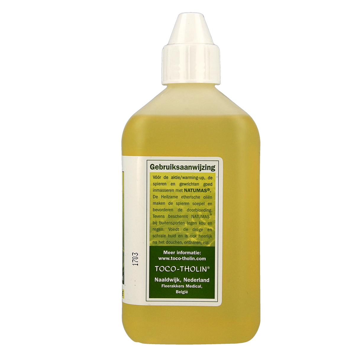 Toco Tholin Natumas massageolie 500.00 Milliliter
