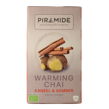 Piramide Warming chai bio 20.00 Zakjes