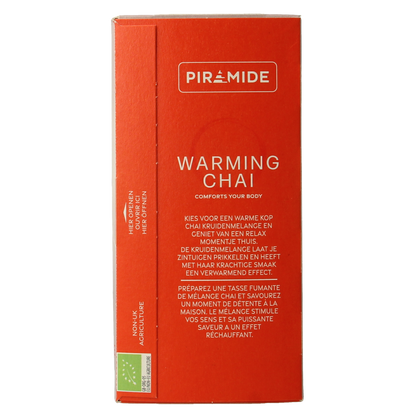 Piramide Warming chai bio 20.00 Zakjes