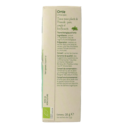 Piramide Brandnetel thee eko bio 20.00 Zakjes