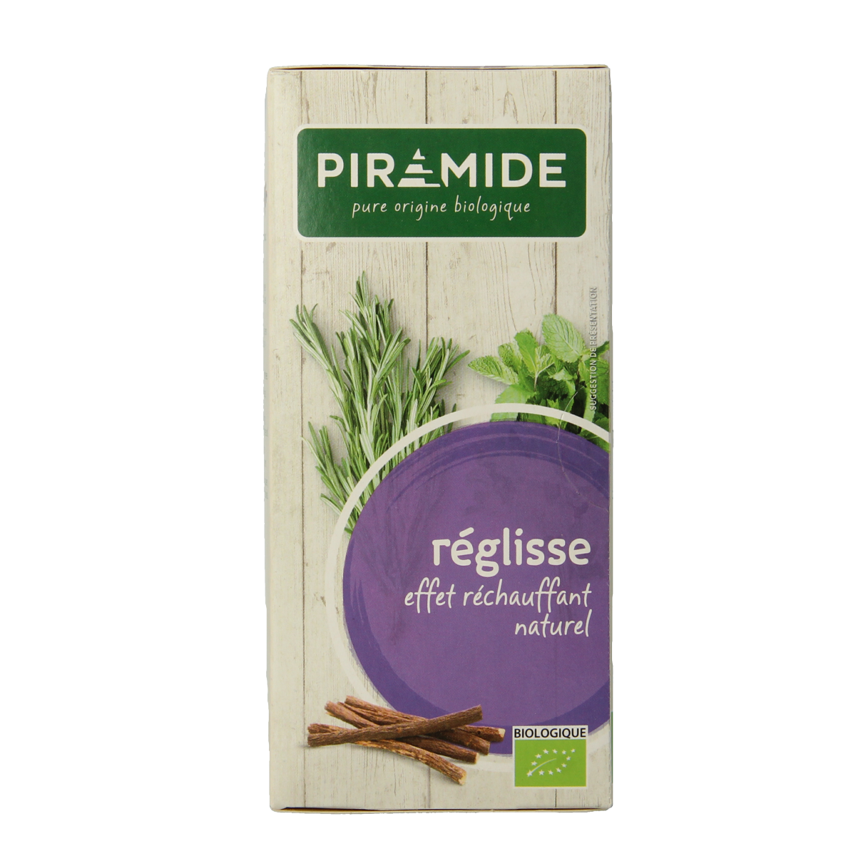 Piramide Zoethout thee eko bio 20.00 Zakjes