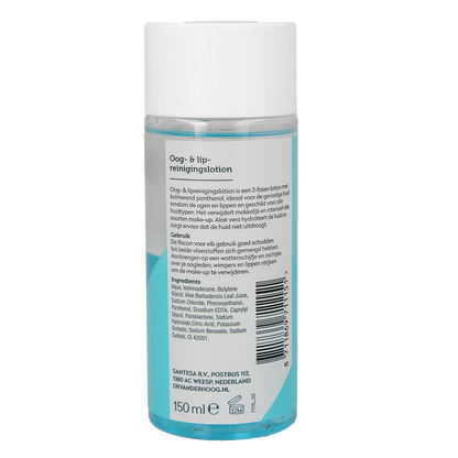 Dr. van der Hoog Oog & lip reinigingslotion 2Fasen  150.00 Milliliter