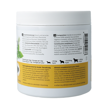 Jacob Hooy Pets Healthy dog skin & coat 80.00 Stuks