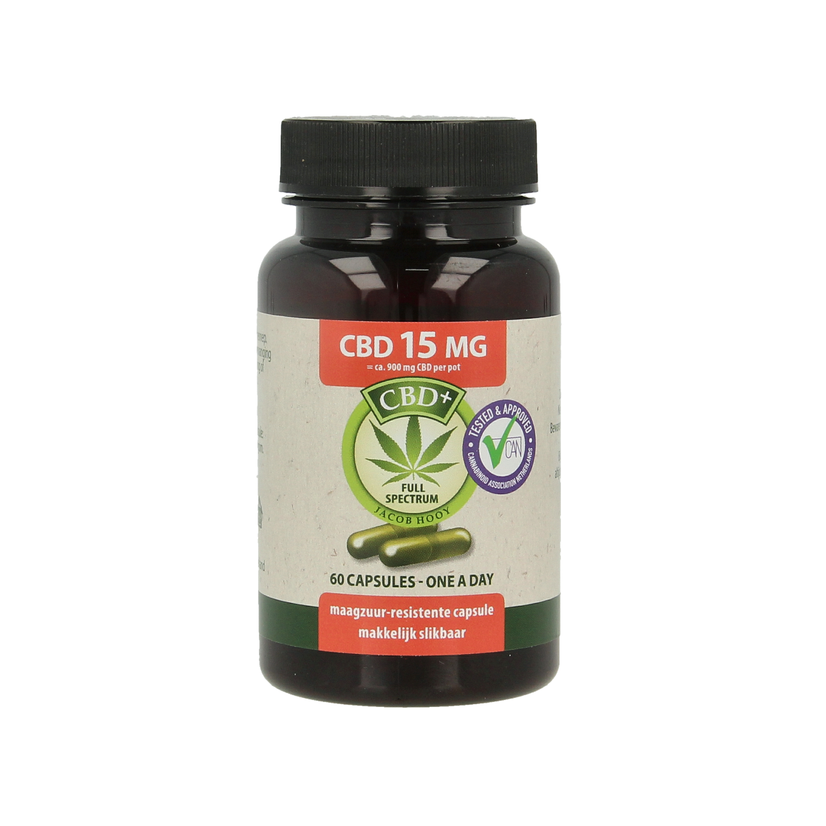 Jacob Hooy CBD Capsules 15mg 60.00 Capsules
