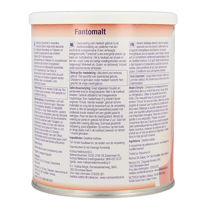 Nutricia Fantomalt poeder 400.00 Gram
