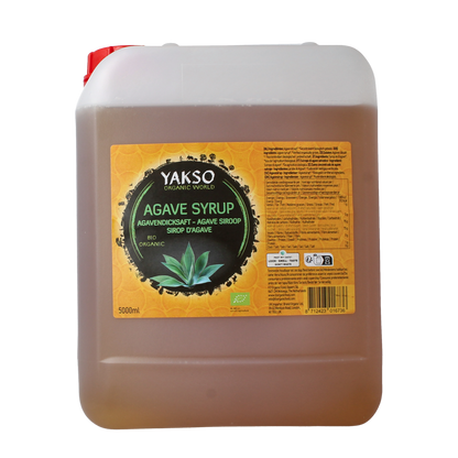 Yakso Agave siroop jerrycan bio 5.00 Liter