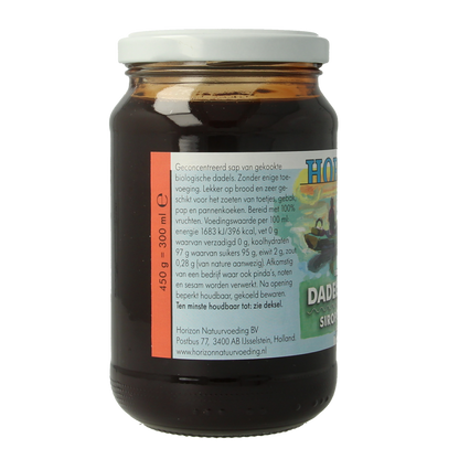 Horizon Dadelstroop eko bio 450.00 Gram