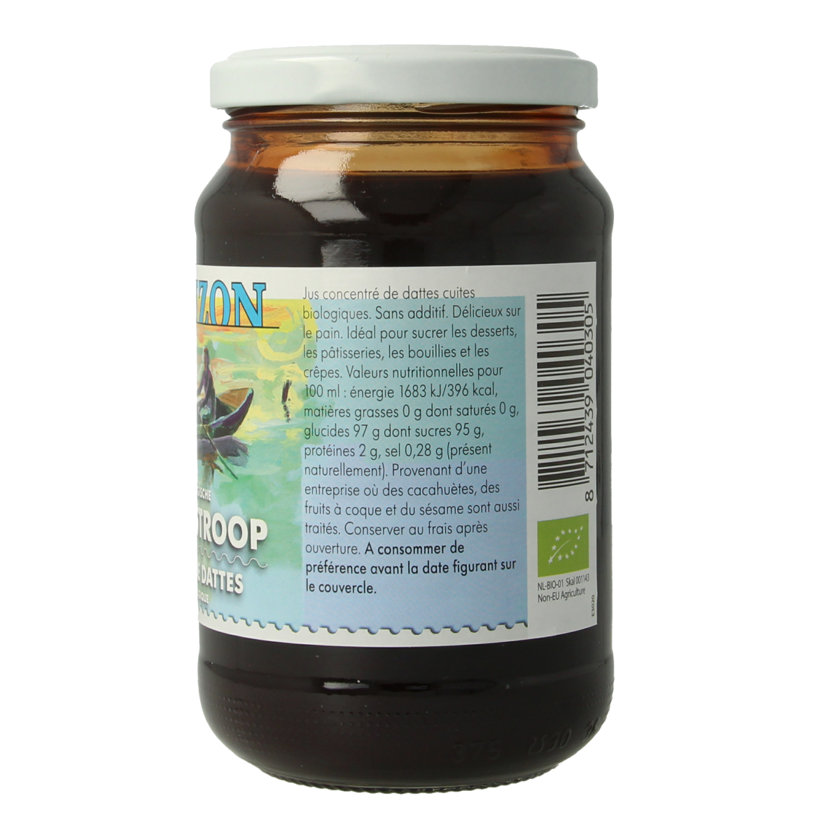 Horizon Dadelstroop eko bio 450.00 Gram