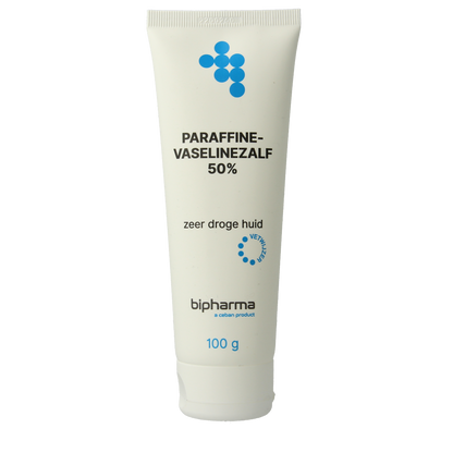 Bipharma Parafine-vaselinezalf 50% losse tube 100.00 Gram
