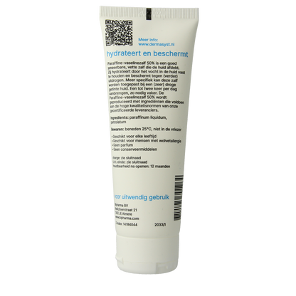Bipharma Parafine-vaselinezalf 50% losse tube 100.00 Gram